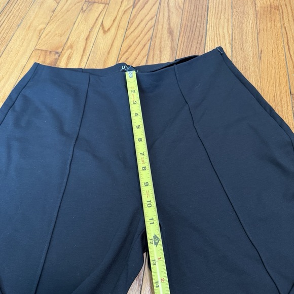 J. Crew NWT Black Wide-Leg Pant in Stretch Ponte Size Large - Picture 9 of 10
